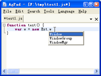 AgPad screenshot 2