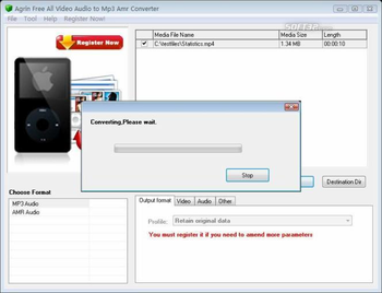 Agrin Free All Video Audio to Mp3 screenshot 2