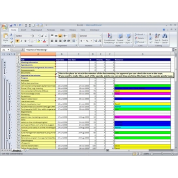 aHa 1Way XLS add-in add-in for Mindmanager 9 screenshot