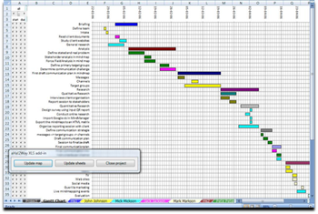 aHa!2Way XLS add-in for Mindmanager 9 screenshot