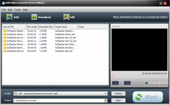 AHD Video Converter screenshot