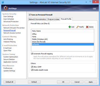 AhnLab V3 Internet Security screenshot 17