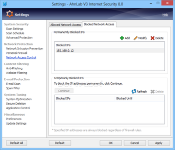 AhnLab V3 Internet Security screenshot 18