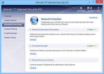 AhnLab V3 Internet Security screenshot 3