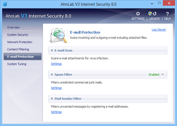 AhnLab V3 Internet Security screenshot 5