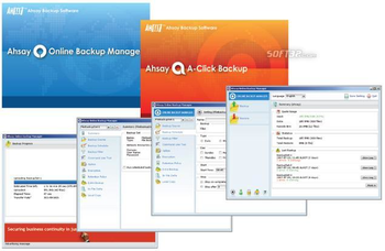 Ahsay Backup Software Free Edition screenshot