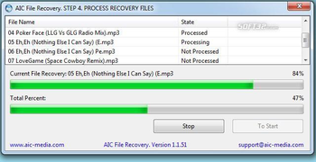 AIC File Recovery screenshot 2