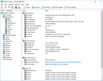 AIDA64 Engineer screenshot 7