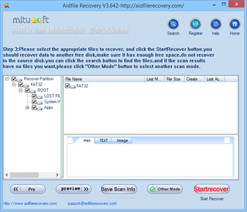 Aidfile Recovery screenshot 11