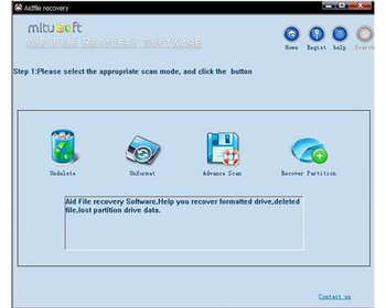 Aidfile Recovery Software Professional screenshot