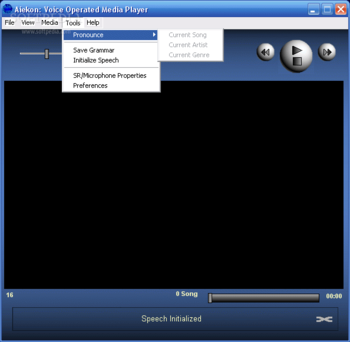 Aiekon Voice Operated Media Player screenshot 2