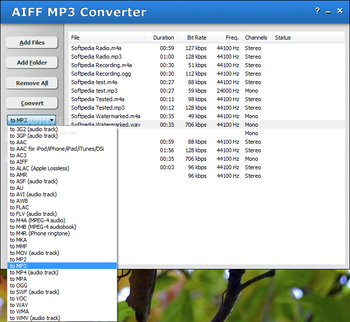 AIFF MP3 Converter screenshot 2