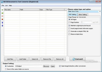 Ailt All Document to Text Converter screenshot 2