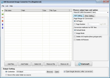 Ailt Document Image Converter Pro screenshot
