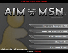 Aim vs MSN screenshot