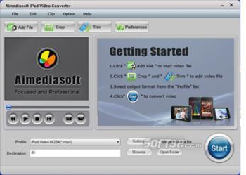 Aimediasoft iPad Video Converter screenshot 2
