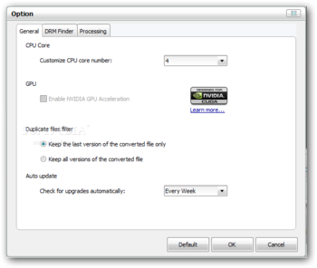 Aimersoft DRM Media Converter screenshot 2