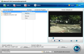 Aimersoft M4V Converter screenshot