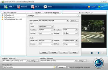 Aimersoft M4V Converter screenshot 2