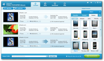 Aimersoft Video Converter Ultimate screenshot 3