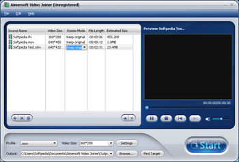 Aimersoft Video Editor screenshot 4