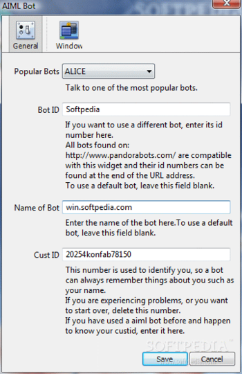 AIML Bot screenshot 2