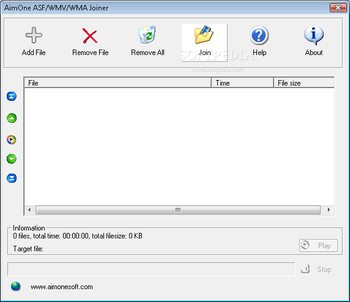 AimOne ASF/WMV/WMA Cutter & Joiner screenshot 2