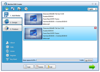 Aimone DVD Creator screenshot 2