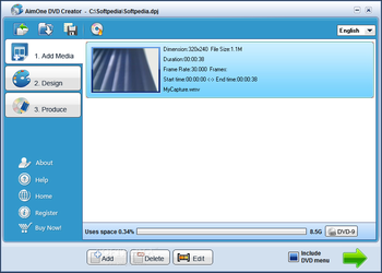 Aimone DVD Creator screenshot