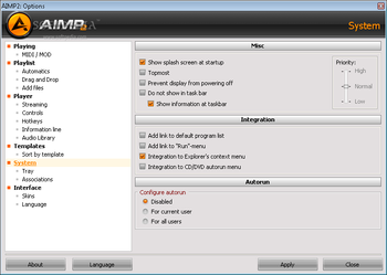 AIMP nLite Addon screenshot 10