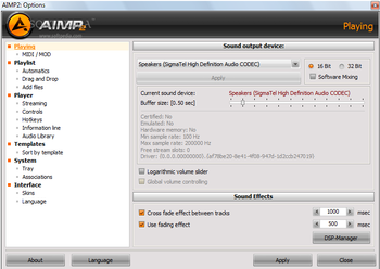 AIMP nLite Addon screenshot 3