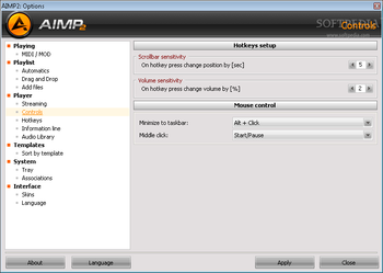AIMP nLite Addon screenshot 7
