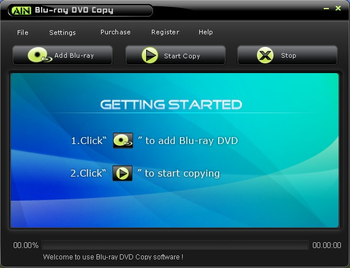 AinSoft Blu-ray DVD Copy screenshot