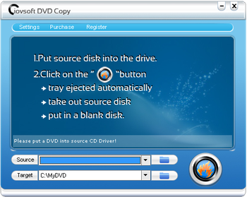 Ainsoft DVD Copy screenshot