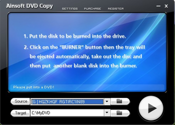 Ainsoft DVD Copy screenshot 2