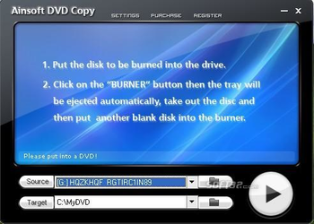 Ainsoft DVD Copy screenshot 3