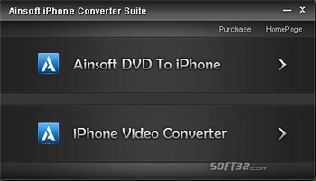 Ainsoft iPhone Converter Suite screenshot 2