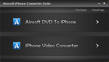 Ainsoft iPhone Converter Suite screenshot 3