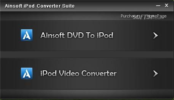 Ainsoft iPod Converter Suite screenshot 2