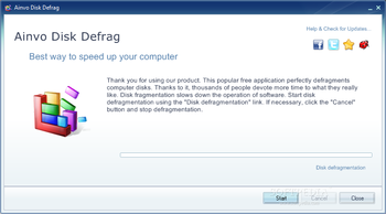 Ainvo Disk Defrag screenshot