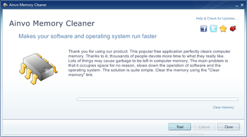 Ainvo Memory Cleaner screenshot