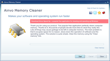 Ainvo Memory Cleaner screenshot 2