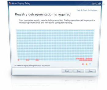 Ainvo Registry Defrag screenshot 3