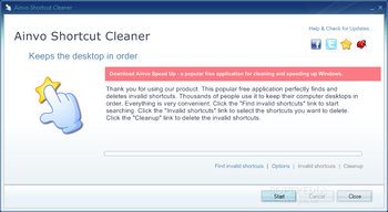 Ainvo Shortcut Cleaner screenshot