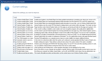Ainvo Tweak Manager screenshot