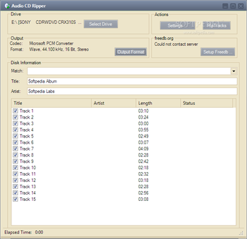 AIO Audio CD Creator screenshot 3