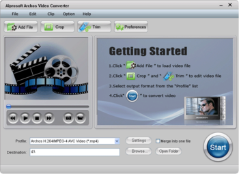 Aiprosoft Archos Video Converter screenshot 3
