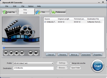 Aiprosoft AVI Converter screenshot 3