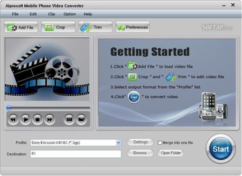 Aiprosoft Mobile Phone Video Converter screenshot 3