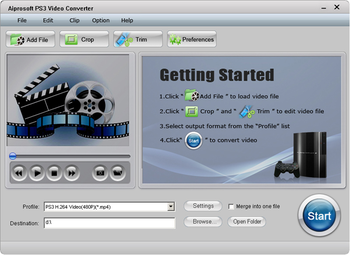 Aiprosoft PS3 Video Converter screenshot 3